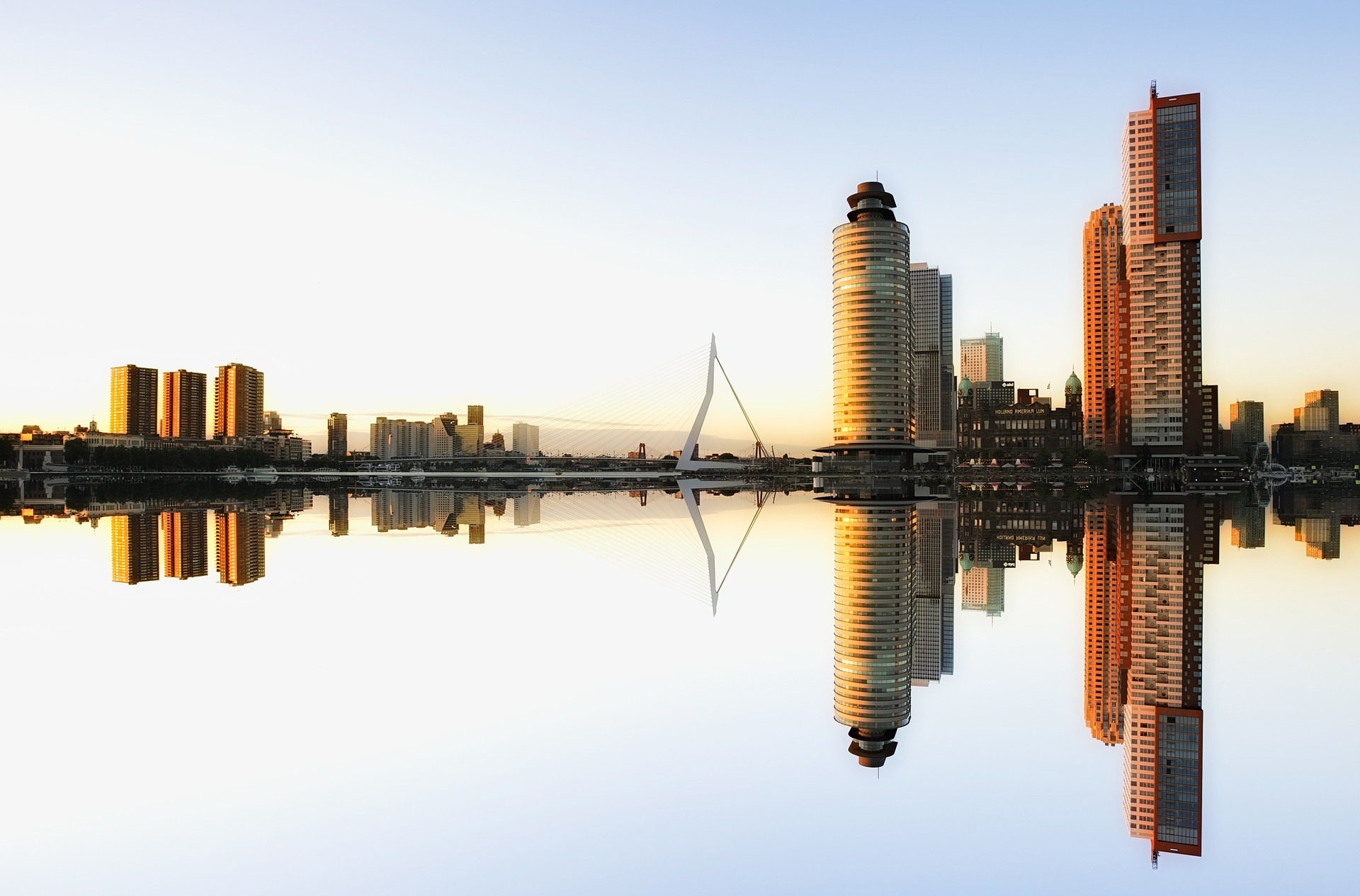 Foto Rotterdam skyline