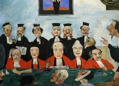 James Ensor Les bons juges 1891