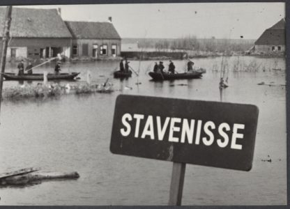 Watersnoodramp 1953 Overstroming Stavenisse Nationaal Archief Bestanddeelnr 123 1338