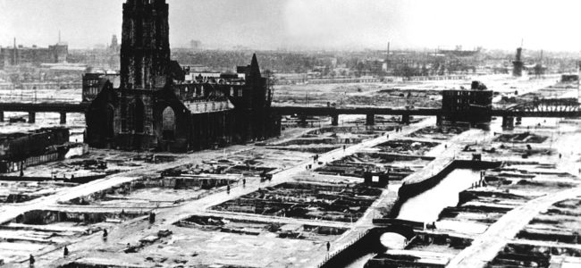 1280px Rotterdam Laurenskerk na bombardement van mei 1940 jpg US Defence Visual Information Center