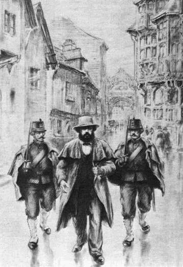 01 Karl Marx arreted in Brussels Image public domain min