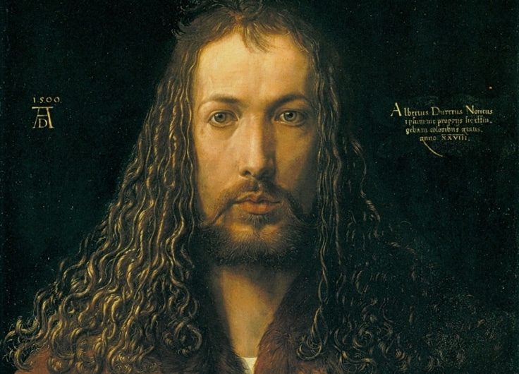 1 Dürer zelfportret Closeup