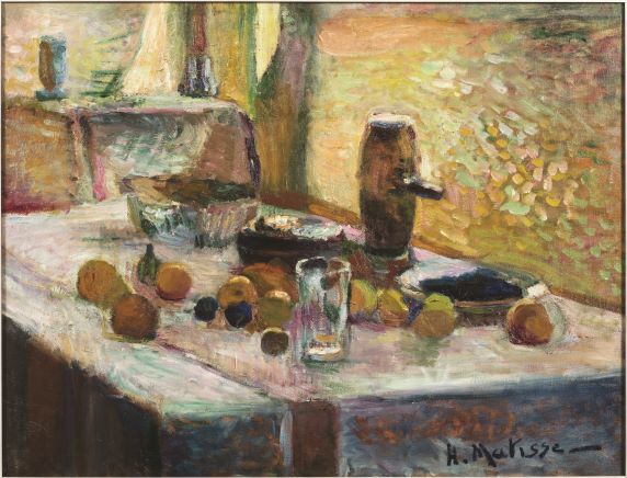 2 henri matisse premiere nature morte orange