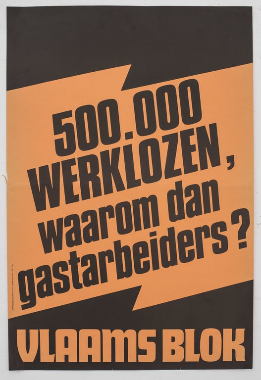 4 affiche Vlaams Blok