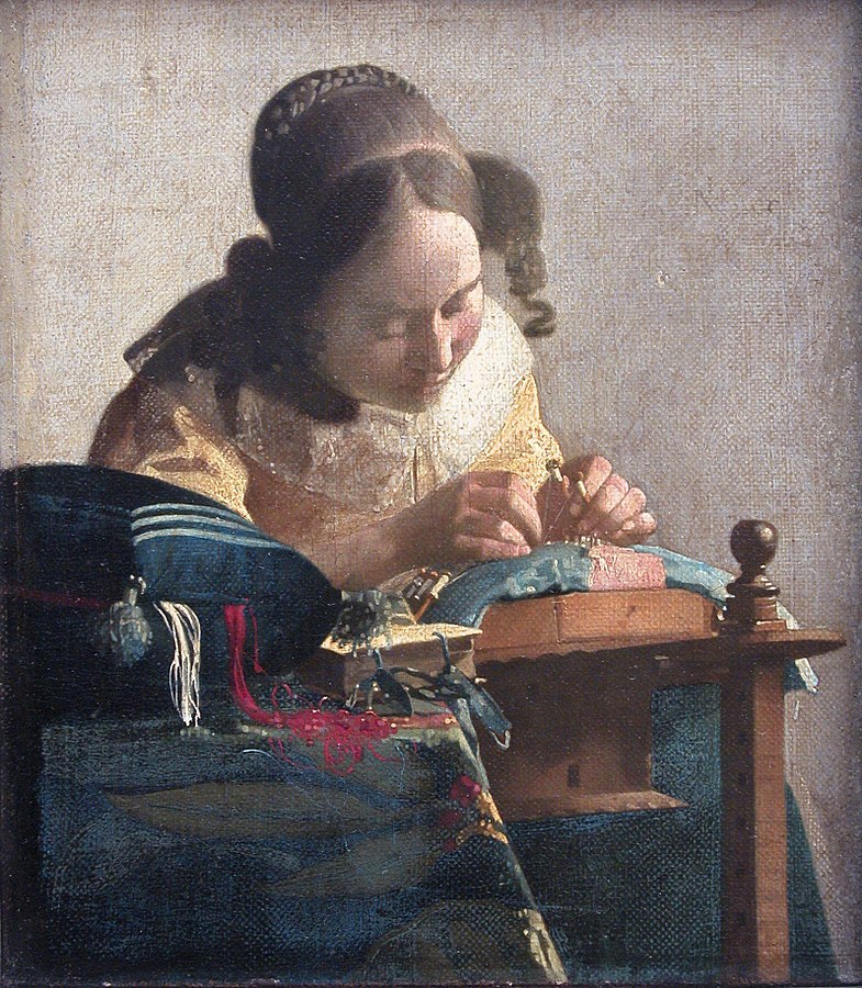 785px Johannes Vermeer The lacemaker c 1669 1671