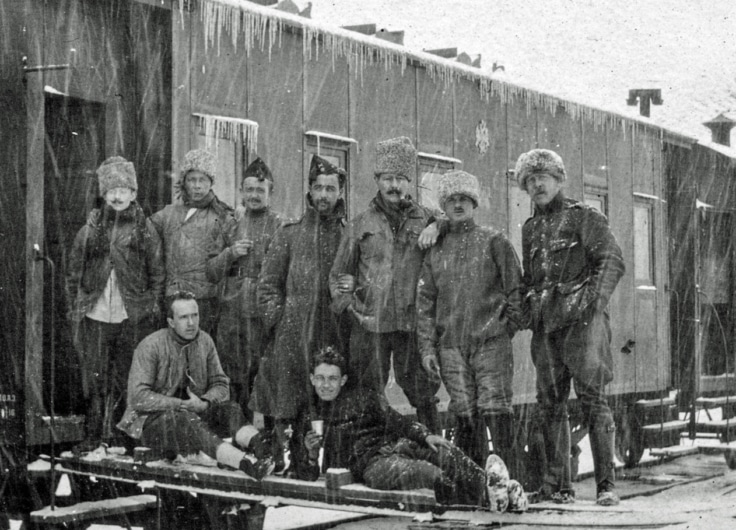 9 Siberische trein maart 1918 De Pauw