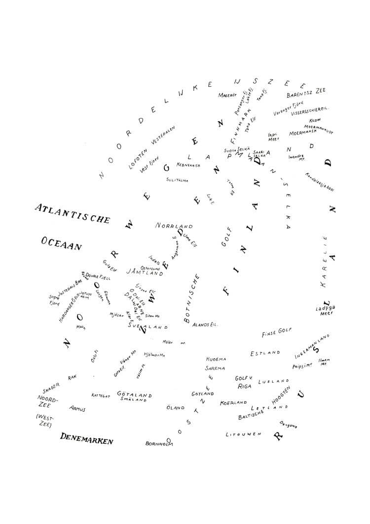 Atlas scandinavie