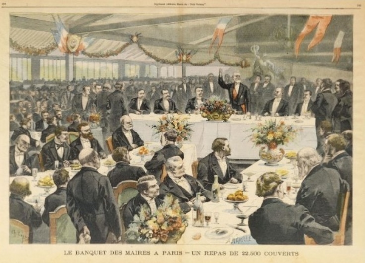 Banquet des maires 1900 wikipedia commons