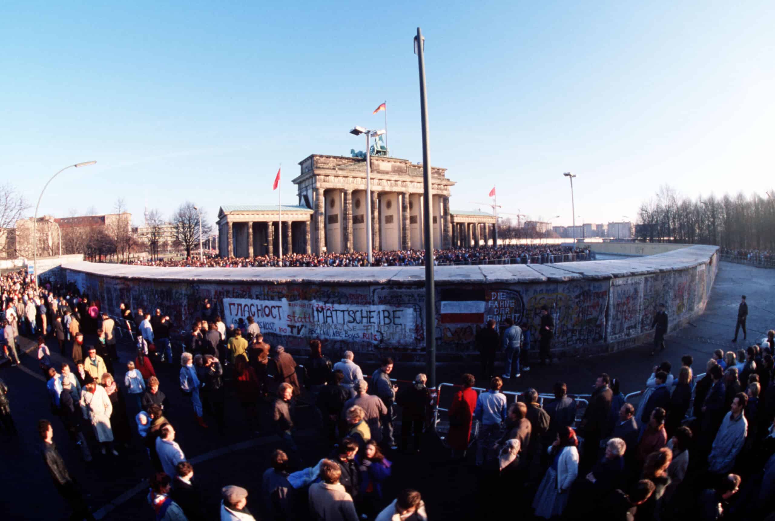 Brandenburger Tor Dezember1989