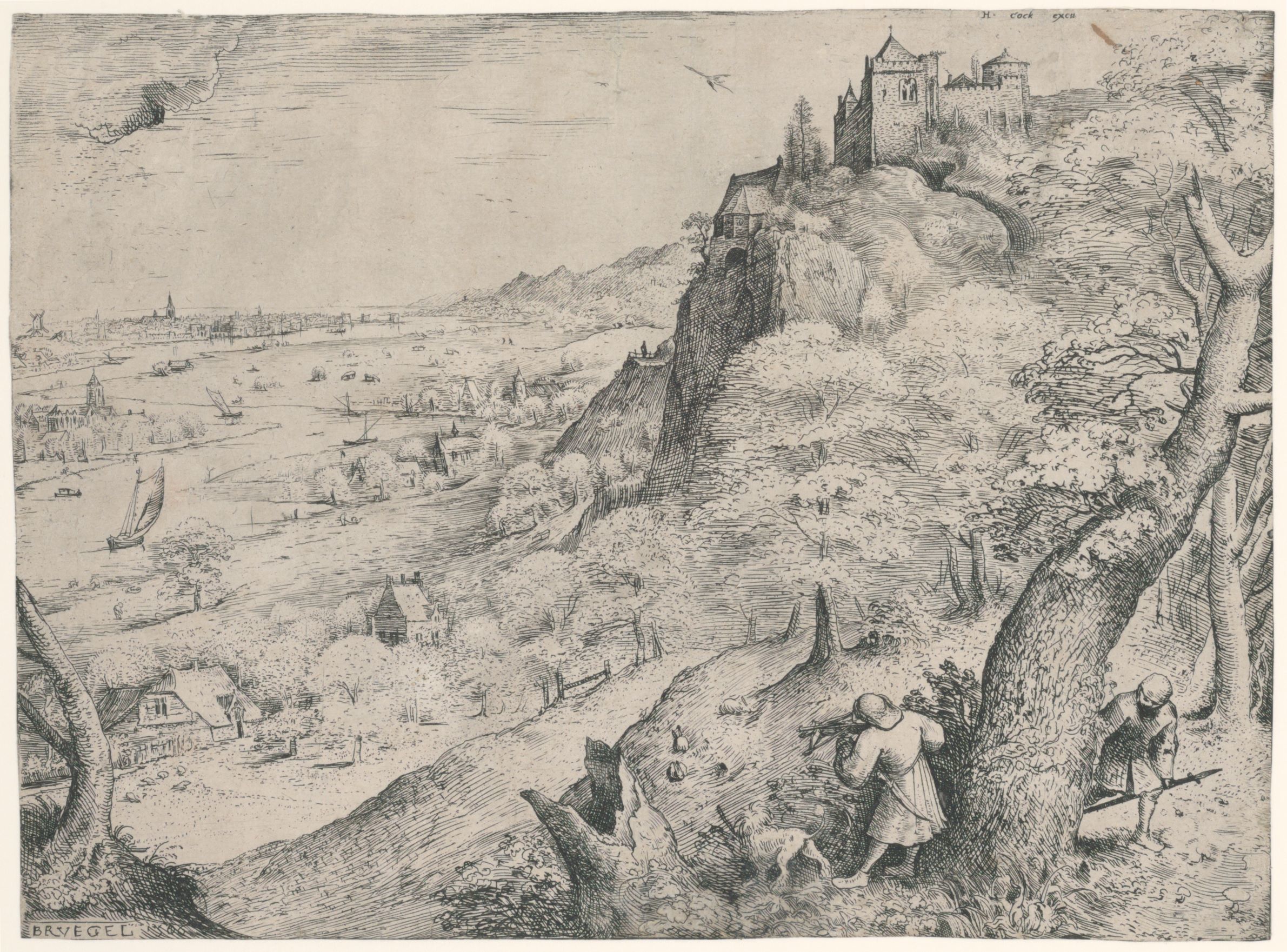 Brueghel Chasse au Lapin affichage