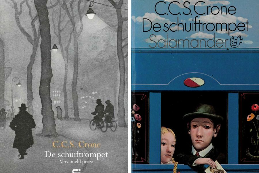 Collage de deux éditions de De schuiftrompet