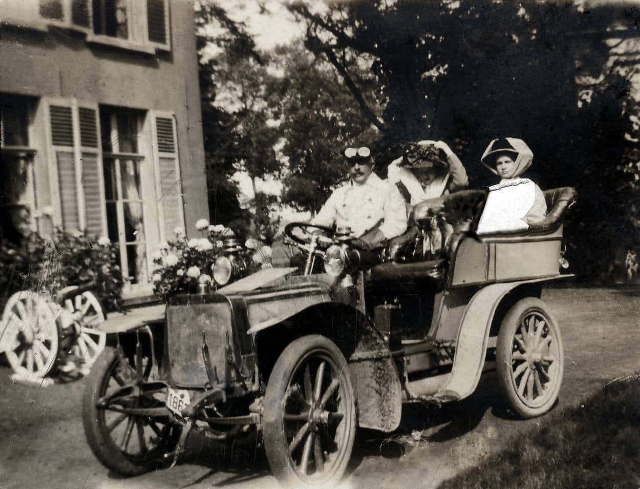 Cyriel Buysse in auto