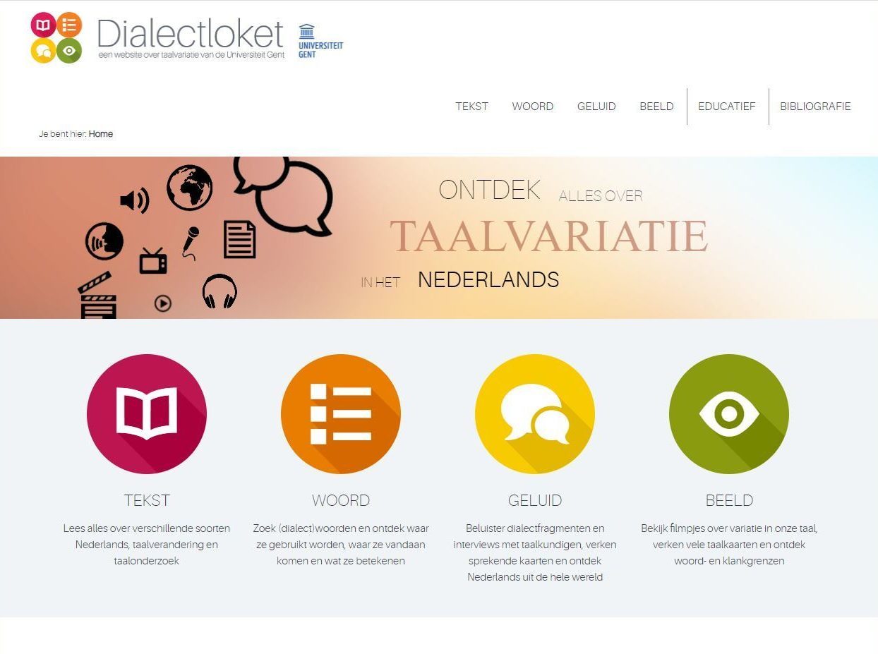 Dialectloket pagina