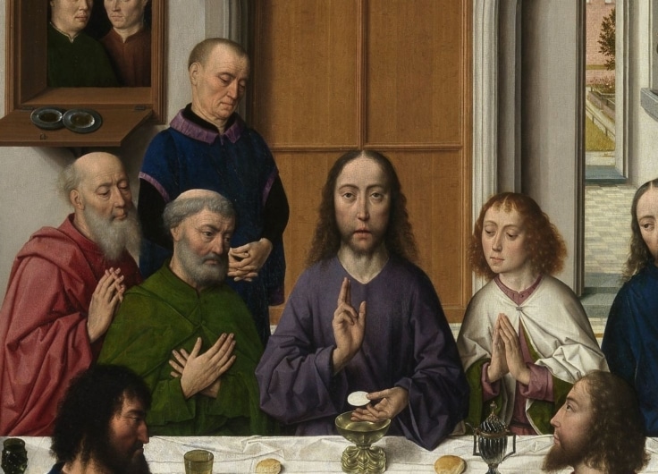 Dieric Bouts Altaarstuk van het Heilig Sacrament 4