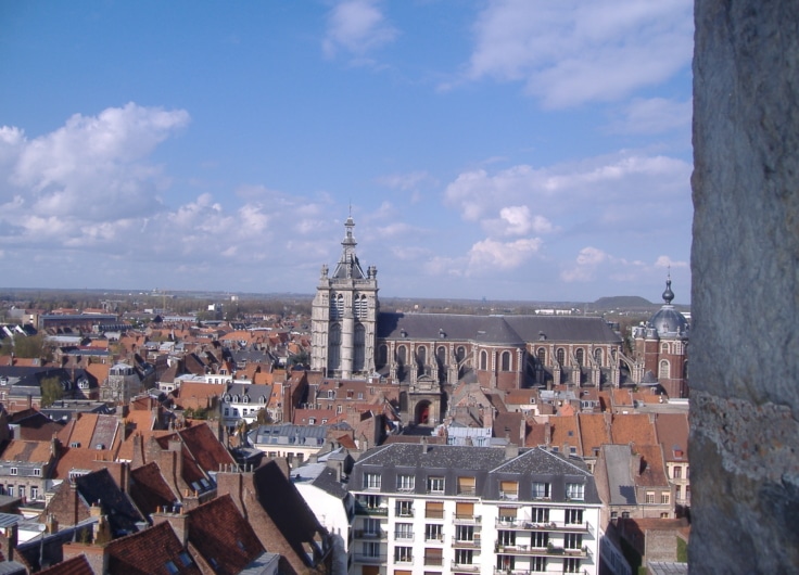 Douai Vue à partir du Beffroi 03