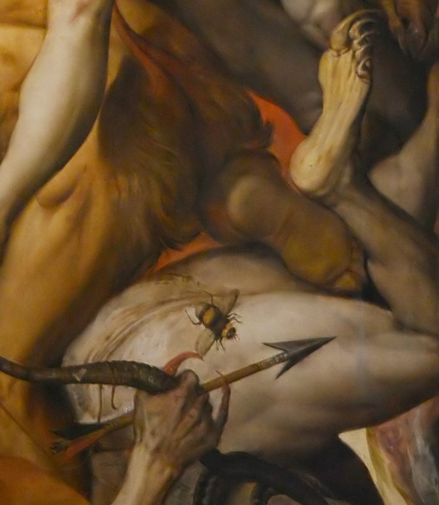 Floris Th Fall of the Rebel Angels detail