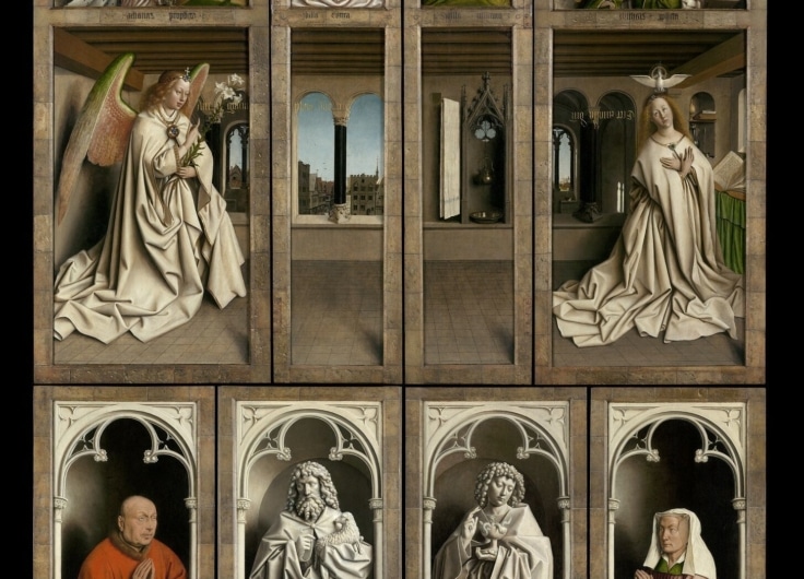 Foto Van Eyck Lam Gods