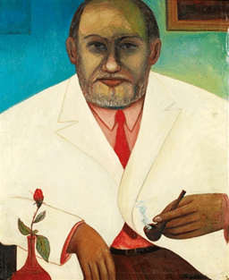 Fritz Vanderpyl portraituré par son ami Ferdinand Desnos