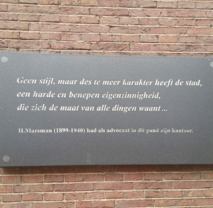 Gevelsteen Marsman c straatpoezie nl