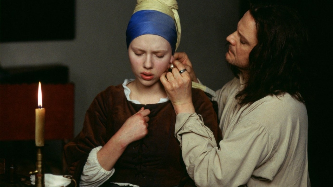 Girl with a Pearl Earring scene