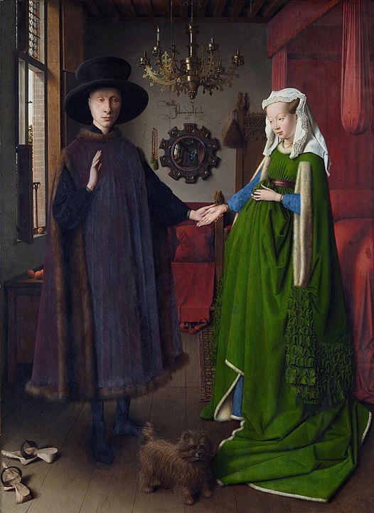 Jan van Eyck Les époux Arnolfini