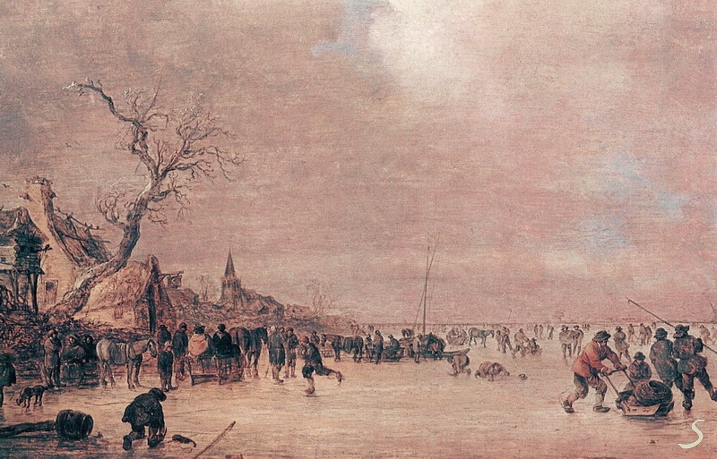 Jan van Goyen Schaatstaferelen