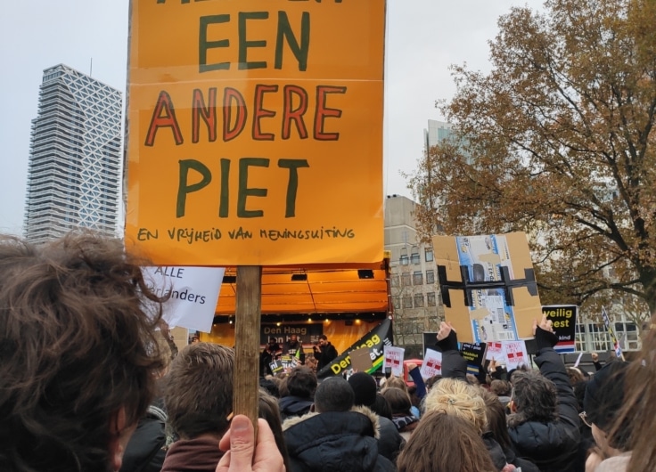 Kozp protest in The Hague 2019 t Veertje