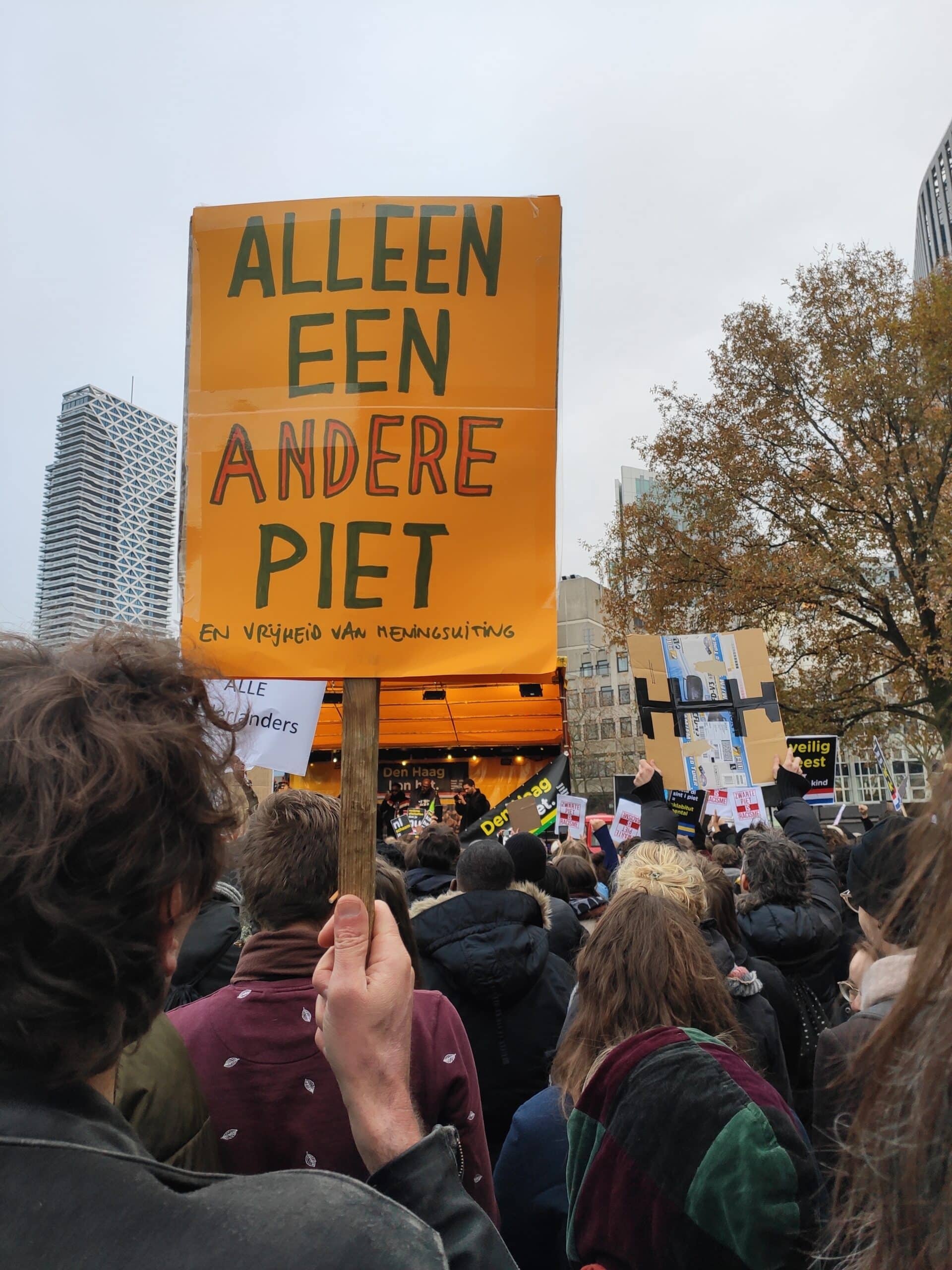 Kozp protest in The Hague 2019 t Veertje