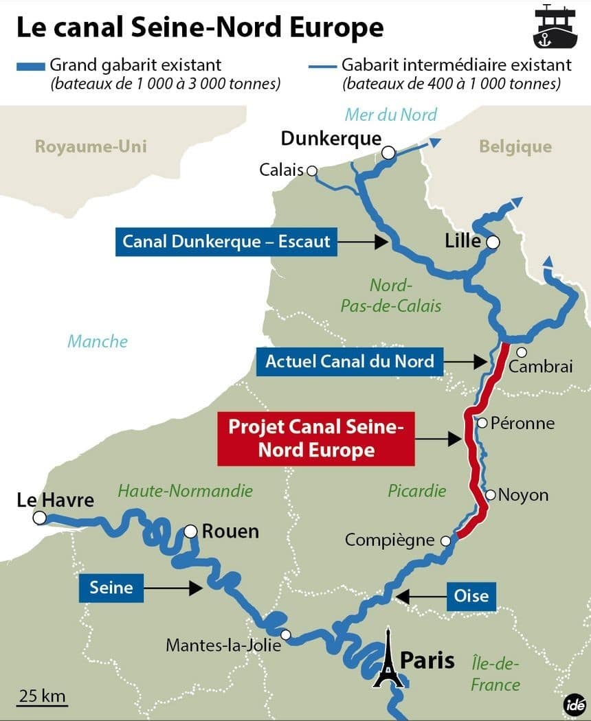 Le canal Seine Nord Europe