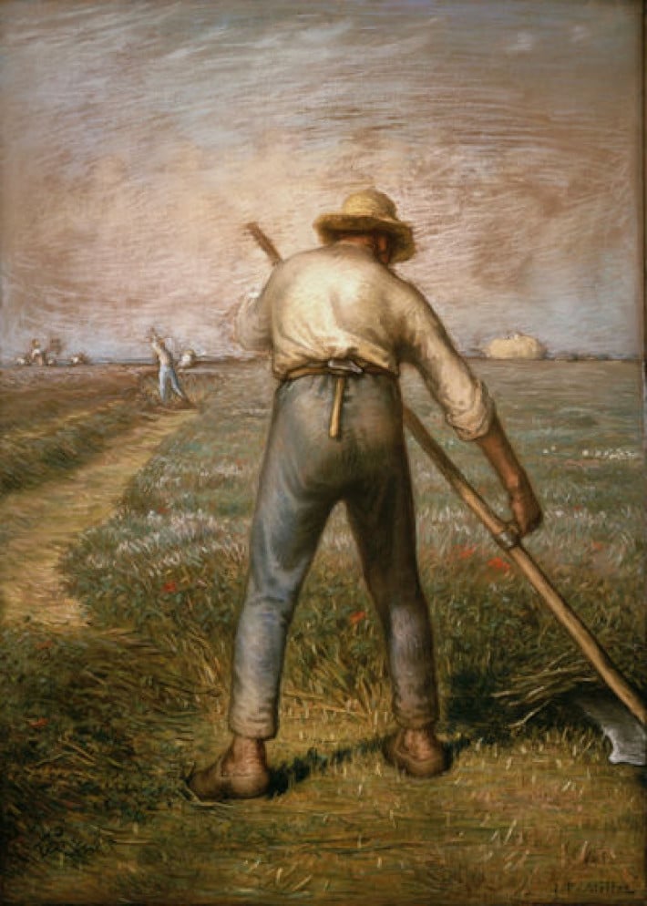 MILLET Jean François Millet De maaier Hirsohima Museum of Art