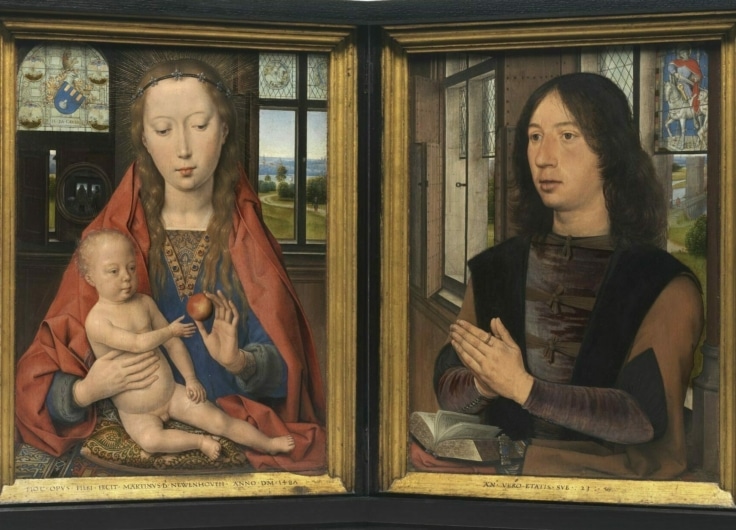 Memling Diptych of Maarten van Nieuwenhove