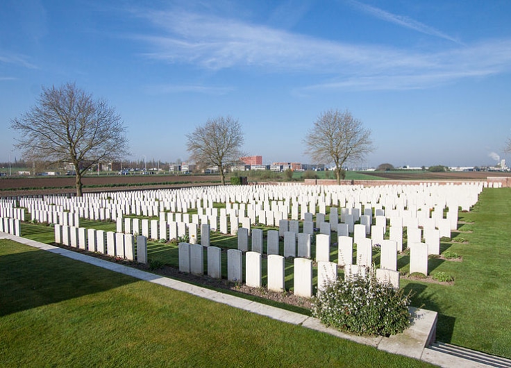 New Irish Farm Cemetery