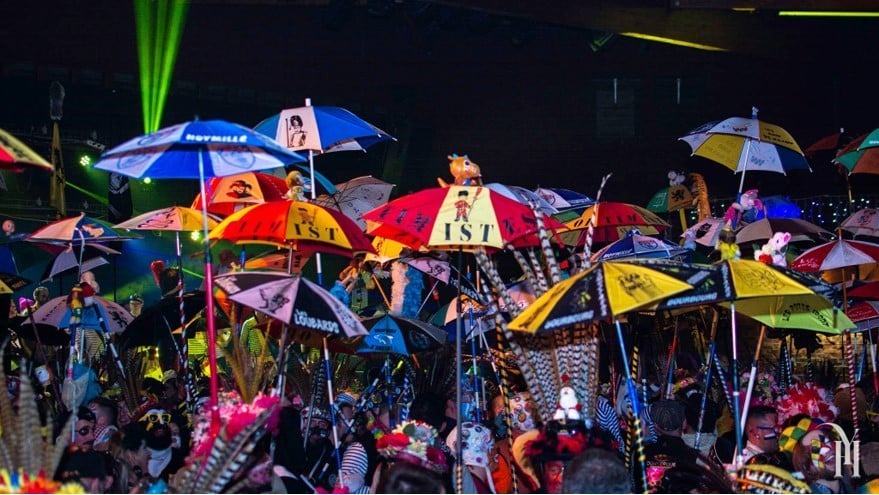 Parapluies du Carnaval