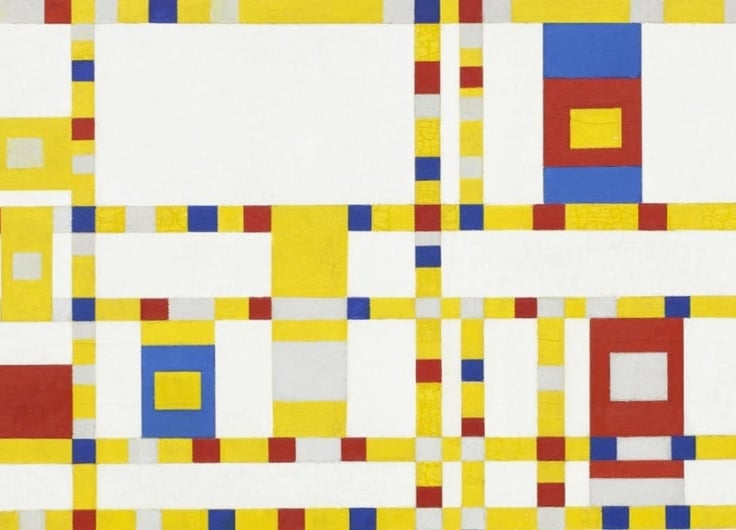 Piet Mondriaan Broadway Boogie Woogi