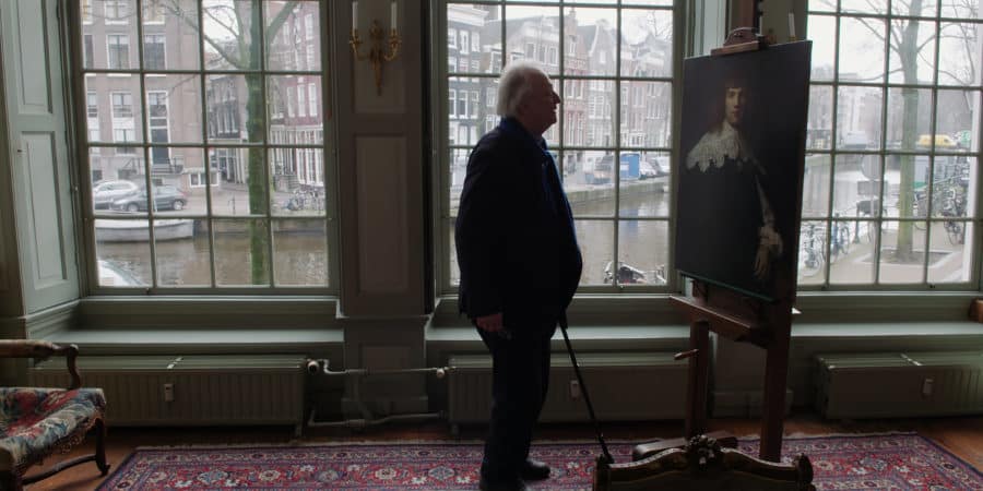 Rembrandt autoriteit Ernst van de Wetering bij Portret van een jonge man