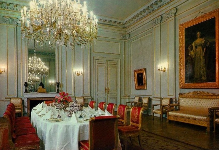 Salon Bleu in the Royal Palace Brussels