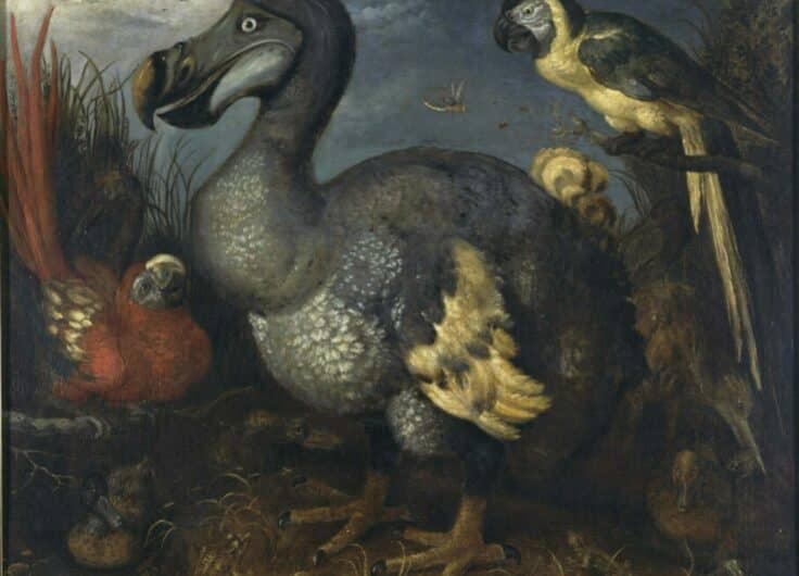 Savery Een dodo met enkele andere vogels c 1630 Natural History Museum Londen