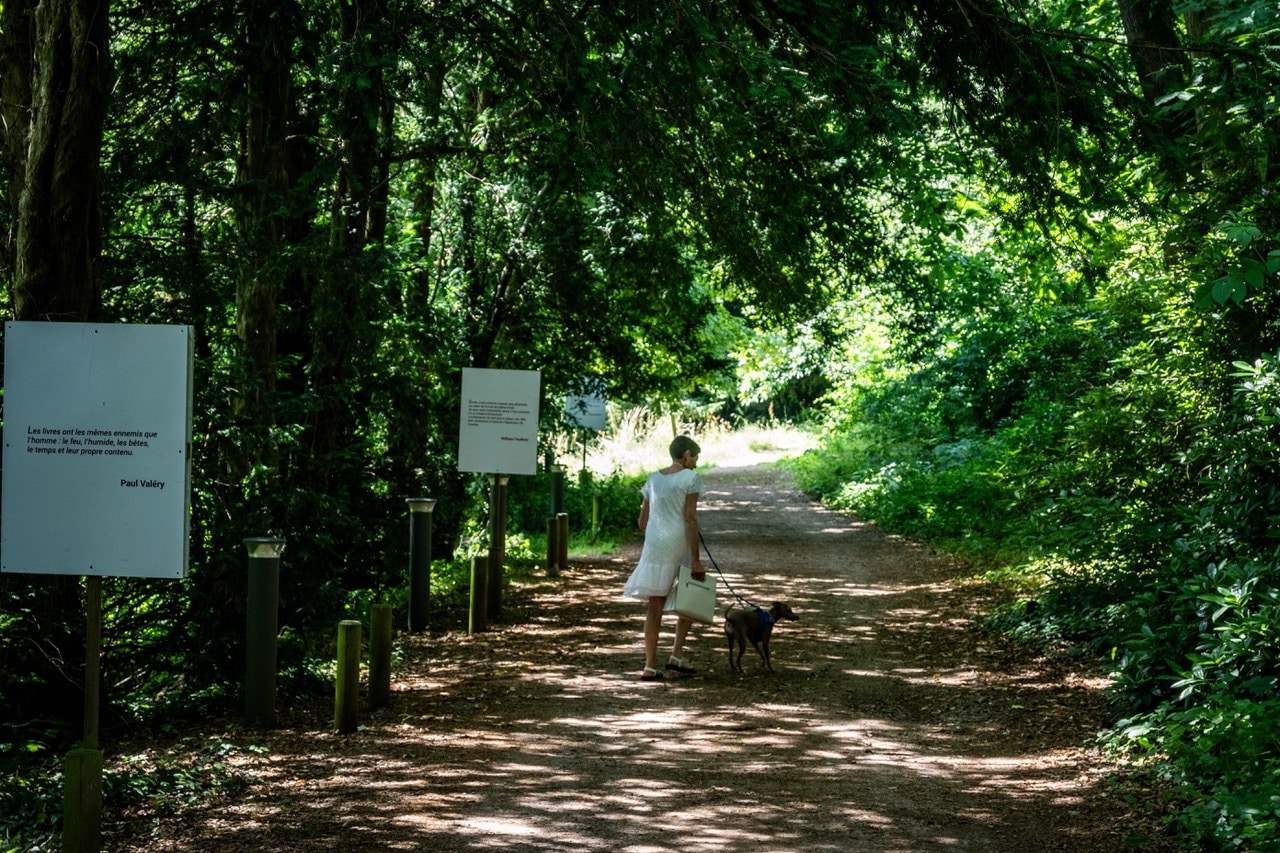 Sentier littéraire villa Marguerite yourcenar c Montard