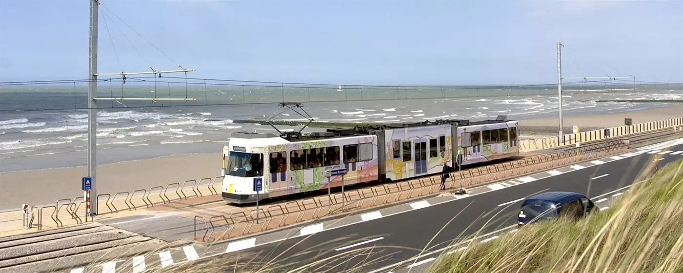 Tram coast line belgium visit flanders