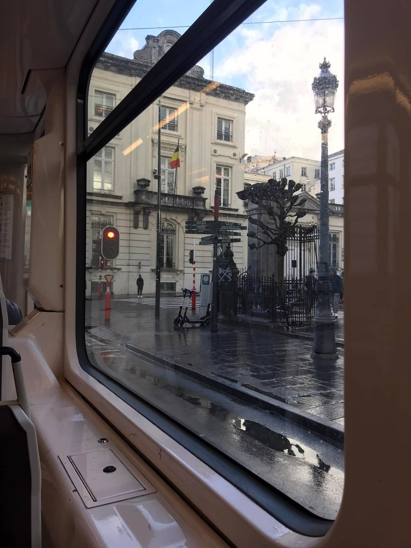 Vanuit tram