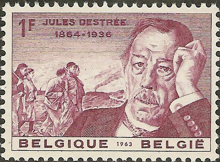 Postzegel Jules Destrée