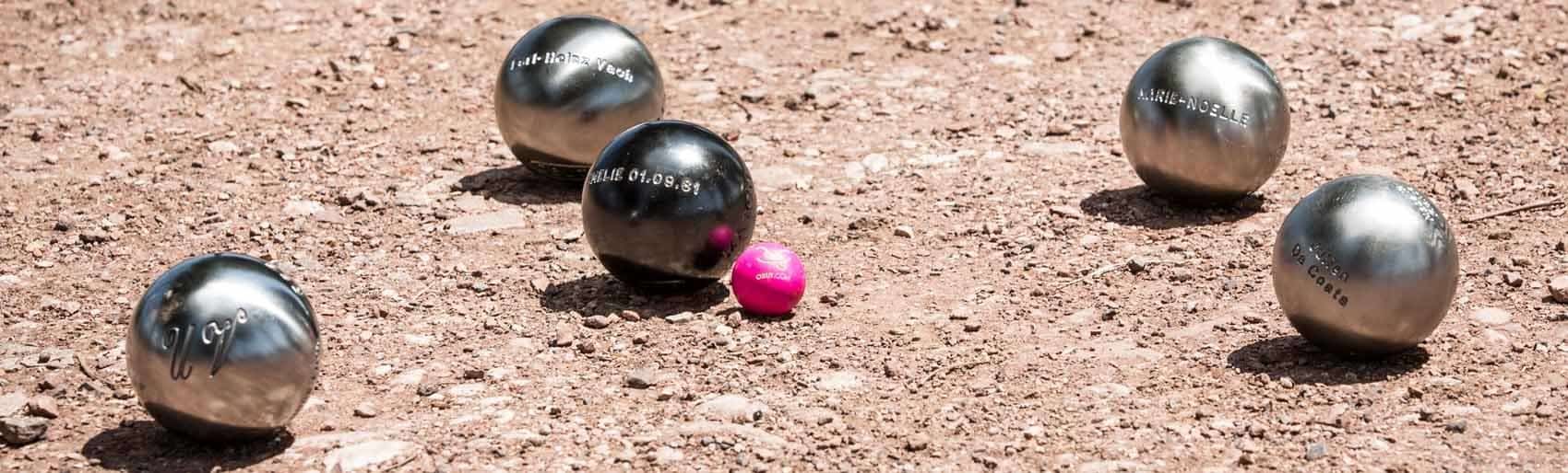 Boules de petanque personnalisee obut