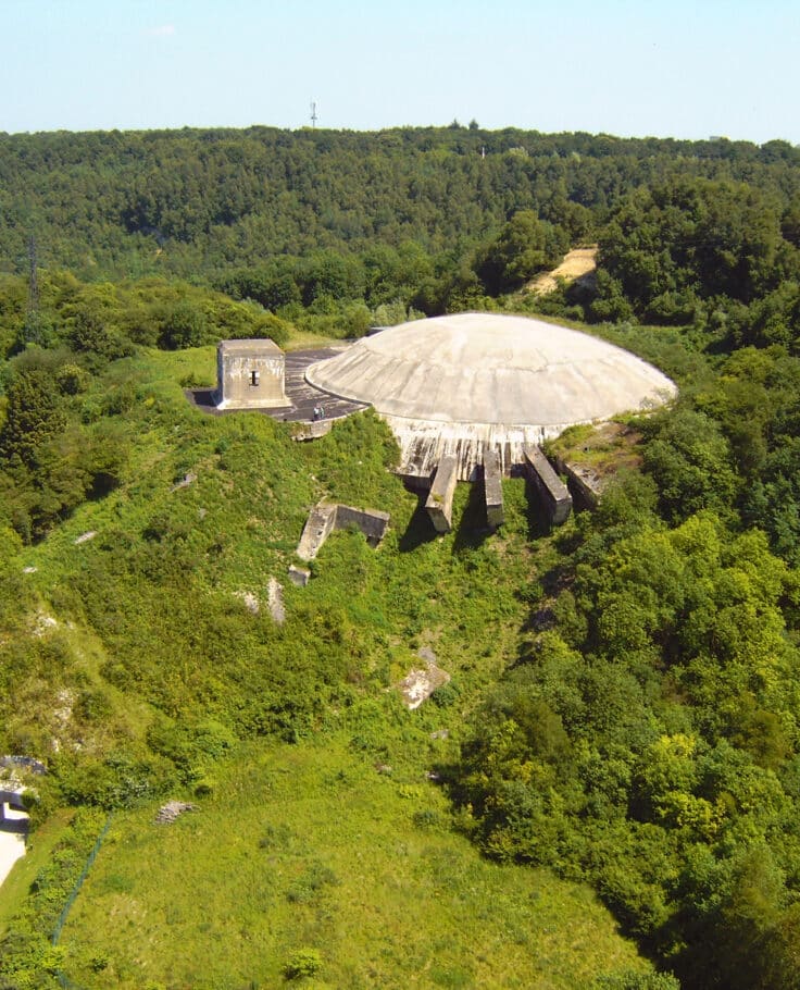 Ret La Coupole vue du ciel La Coupole