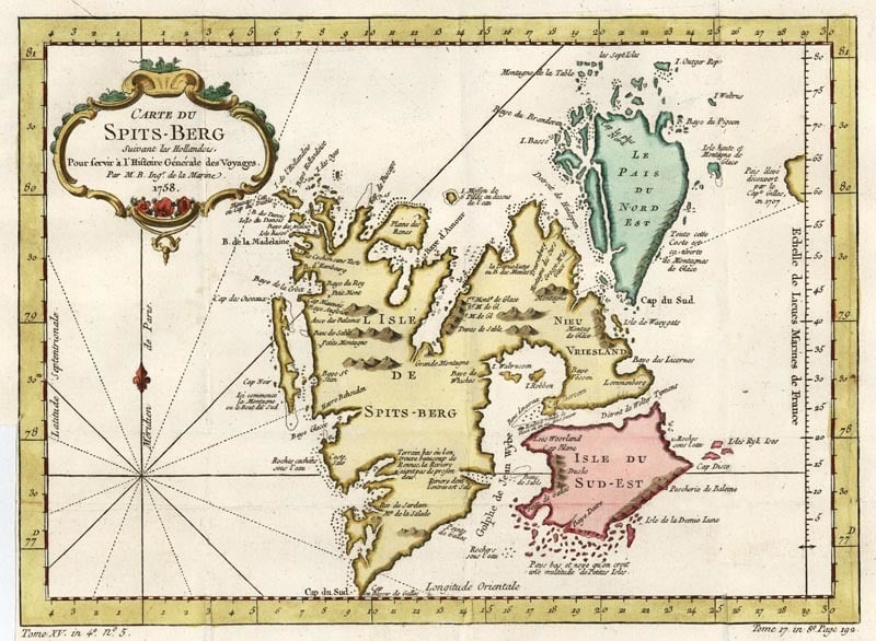 Spitsbergen 1758