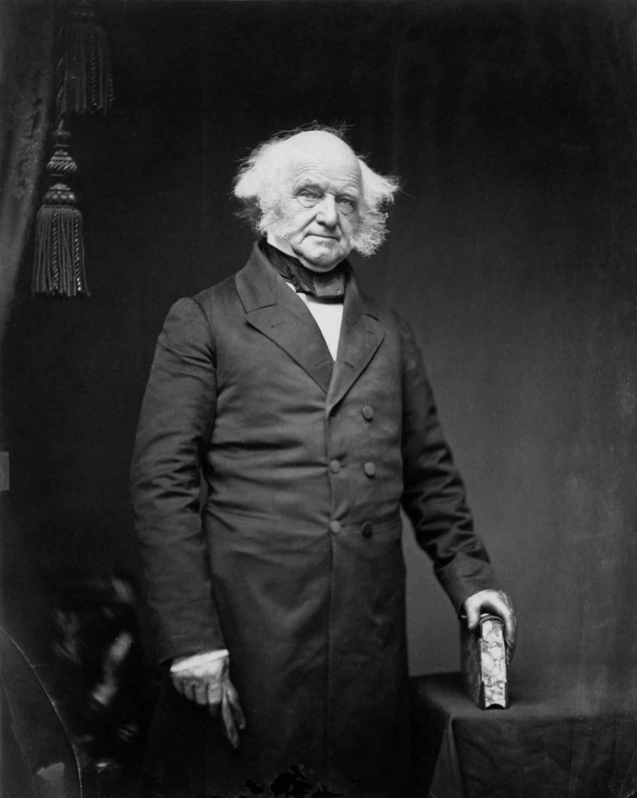 Martin Van Buren by Mathew Brady c1855 58